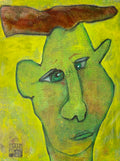 Green Giant - Mixed Media Art Print - Mixed Media Art Print by DAMFunArt