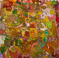 Its a Bright Crowd - Mixed Media Art Print by DAMFunArt
