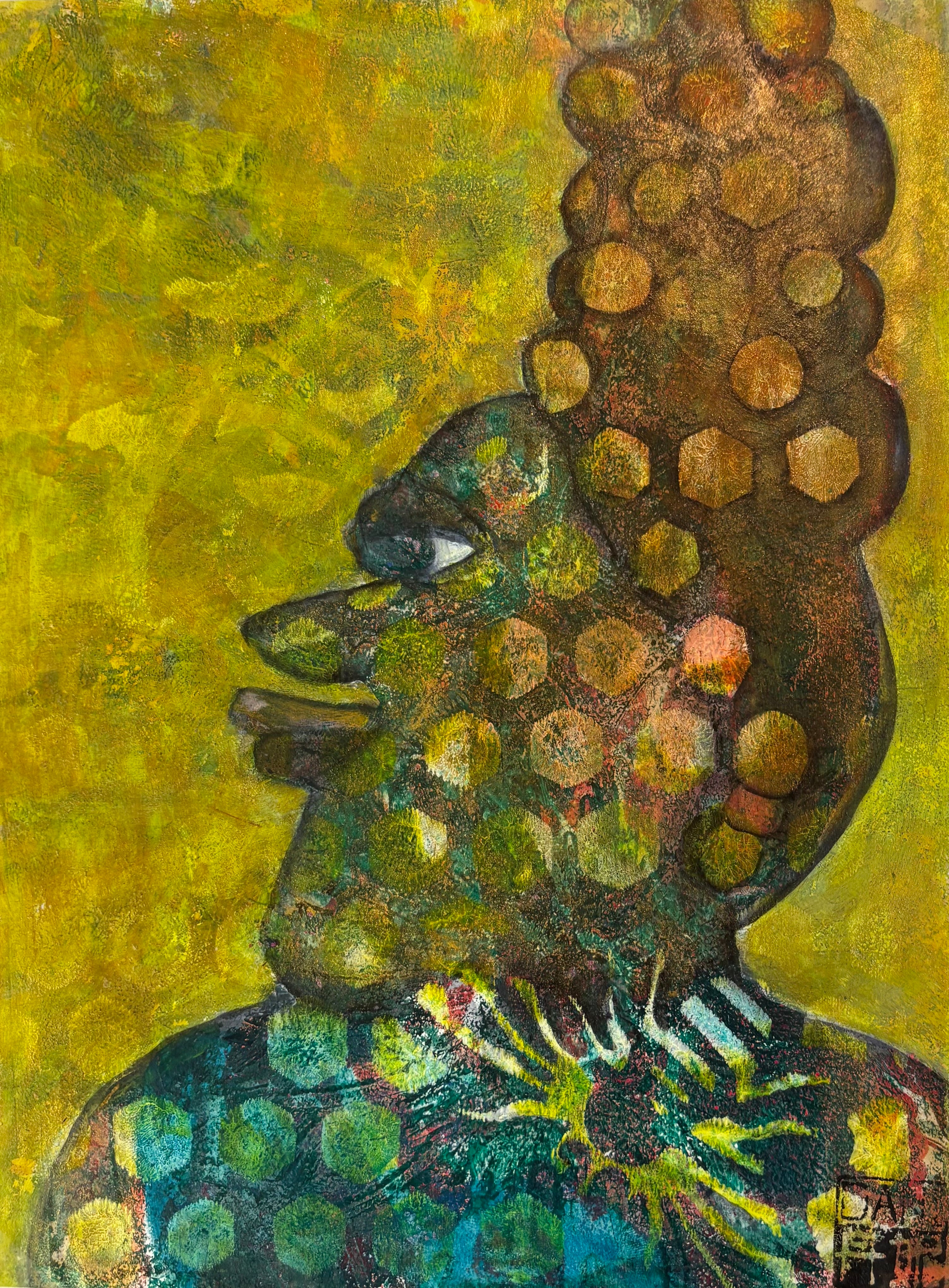Isn't She Lovely - Mixed Media Art Print by DAMFunArt