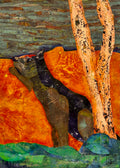 Sitting in the Woods - Mixed Media Art Print by DAMFunArt