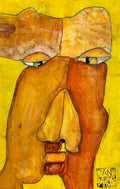 Two Faces - Mixed Media Art Print by DAMFunArt