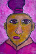Pink on Pink on Pink - Mixed Media Art Print - Mixed Media Art Print by DAMFunArt