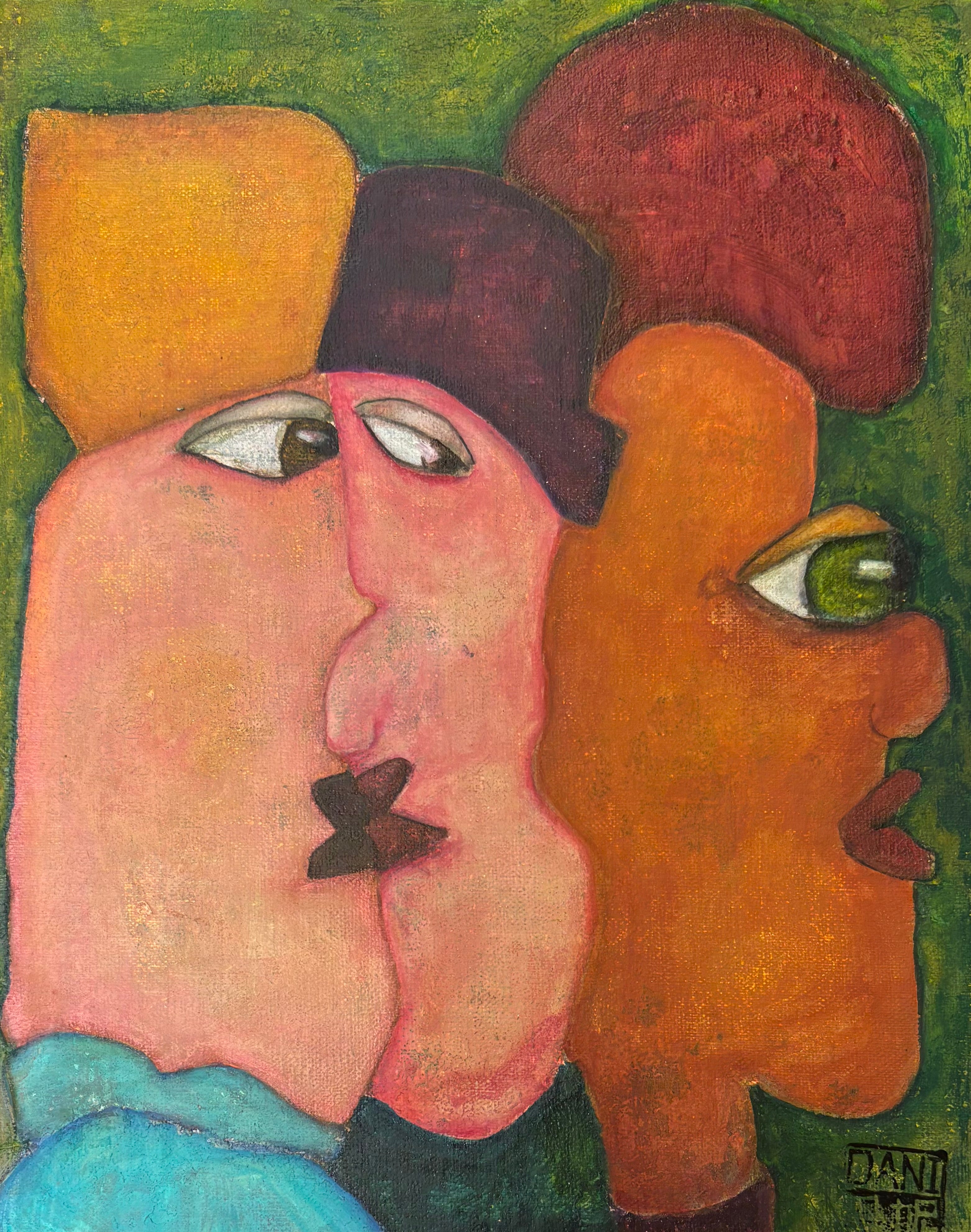 Wandering Eye - Mixed Media Art Print by DAMFunArt